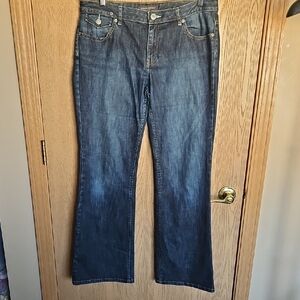Banana Republic Dark Blue Flare Jeans